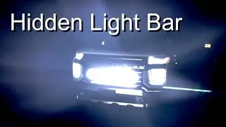 M&R Light Bar wired to High Beams - Chevy 2500 3500