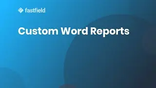 Custom Word Reports