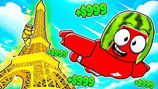 Climb and Jump Off Towers In Roblox