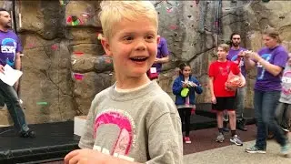 Crazy Kids Climbing Competition