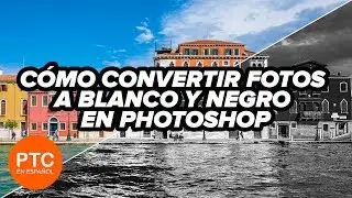 Cómo convertir Fotos a Blanco y Negro en Photoshop - Tutorial en Español Profesional