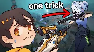 1v1ing the MARSHAL Jett with his own weapon...