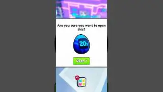 OPENING 20x Egg in Pet Sim 99 😱🔥 #petsimulator99