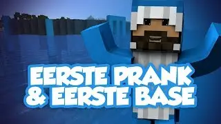 DE EERSTE PRANK & DE EERSTE BASE! - Settlercraft (Minecraft 1.14)