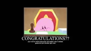 Kirby - meme wasn't approved, neither was it denied
