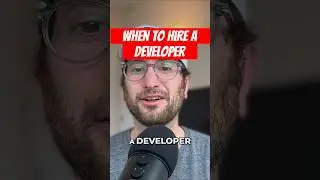 When to hire a developer vs no code