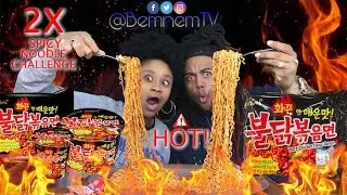 4 PACKS OF 2X SPICY NOODLES CHALLENGE