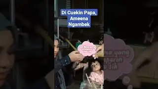 Momen Ameena Ngambek dicuekkin Papa #attahalilintar #shorts