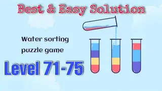 SortPuz Level 71-75 | Android Games | SortPuz: Water Color Sort Puzzle Games