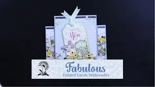 Fabulous Folded #24: Waterfall Card Cutting Dies by Hot Off The Press