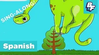 Green Grass Grew All Around In Spanish Sing-Along Song | BASHO & FRIENDS Learning | La hierba crecía