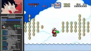 Super Mario World No Cape, No Starworld in 36:57