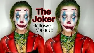 The Joker Halloween Makeup Tutorial 😱 IMPRESS your friends!! 🙊