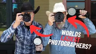 Have we found the WORLDS LAZIEST photographers? Don't be LAZY!