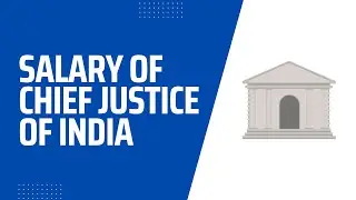Salary of Chief Justice of India #shorts