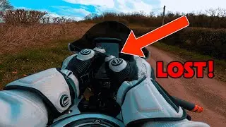 Getting Lost In he Middle Of Nowhere! I Moto Vlog #1