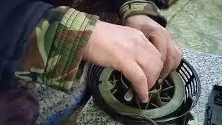 Несостоявшаяся рыбалка, сломалась мотособака.