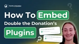 How to Embed Double the Donation's Plugins to Your Website