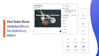 Post slider block - Unlimited Blocks For Gutenberg