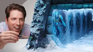I made infinite Space Marines trapped in ice