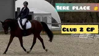Dressage - Club 2 GP - Bargue - 1er 🥇 