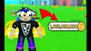 Я ХОТЕЛ ДАБИТЬ 900,000,000 МОНЕТ А ДОБИЛ 1,196,038,578 ШОООК!!!!  I Roblox Pet Simulator X