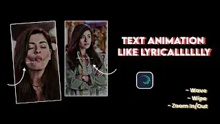 Trending Text Animation Like lyricalllllly | Instagram Reel Trending Text Animation In Alight motion