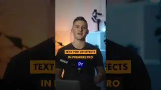 How to create a text Pop Up Effect