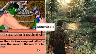 All games Naughty Dog  1989-2022