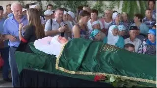 Народное прощание с татарской принцессой Хания Фархи 29.07.2017 HD