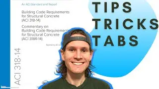 ACI 318-14 Tips Tricks and Tabs for the Civil PE Exam | Spring 2021