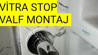 Vitra Ankastre stop Velf-Sıva üstü Montaji