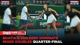Final Brilliance: Bhatia & Van Reek Defeat Hart & Hargreaves | PWR DUPR India Masters