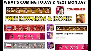What's Coming Today & Monday Confirmed🔥🔥 GP LEGEND box Draw | National Team SELECTION | PES 2021