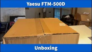 Yaesu FTM-500D: Unboxing (Video #1 in this series) #hamradio #yaesu #ftm500 #c4fm
