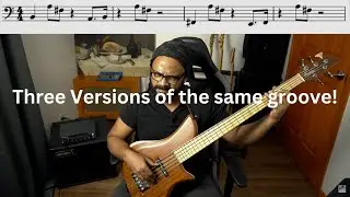 Bass Guitar Grooves that Lock with the Hi Hat (3 Levels) #bassguitar #groove #drumandbass