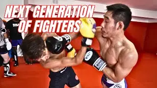 Sparring the Next Generation of Upcoming Talented Fighters