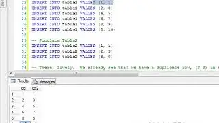 Insert Non-duplicate Rows