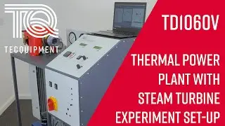TD1060V Steam Turbine Operation Guide: Unleash the Power of Steam | TecQuipment