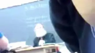 Teacher goes hard in classroom