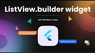 Flutter for beginners #31 | ListView Builder widget | Dart Basic| 