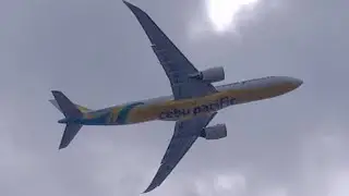 5 Minutes of Windy & Rainy BIG Plane Spotting at Mactan-Cebu Intl Airport [CEB/RPVM]