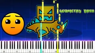 GEOMETRY DASH LEVEL 9 | Cycles - Piano Tutorial