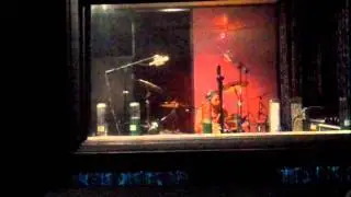 Chameleon Conductor tracking drums at The Audiolounge