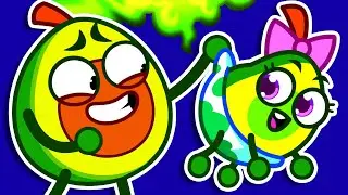 Potty Time! 🚽🌈 Avocado Babies Learn to Go! 🧻 | Pit & Penny