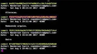 [GIT Essencial] - 9 Git log & Git Reset / Revert