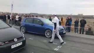 VW Golf GTI Mk7 Stage2 320Hp vs Golf R20 APR HGP 350 Hp