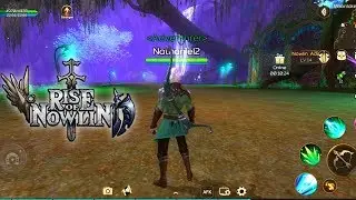 Rise of Nowlin Gameplay (OPEN WORLD MMORPG) Android/IOS