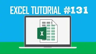 Excel Tutorial 