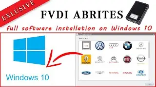 Установка программного обеспечения Abrites FVDİ 2014 на Windows10!Инструкция по установке Абрика!!!